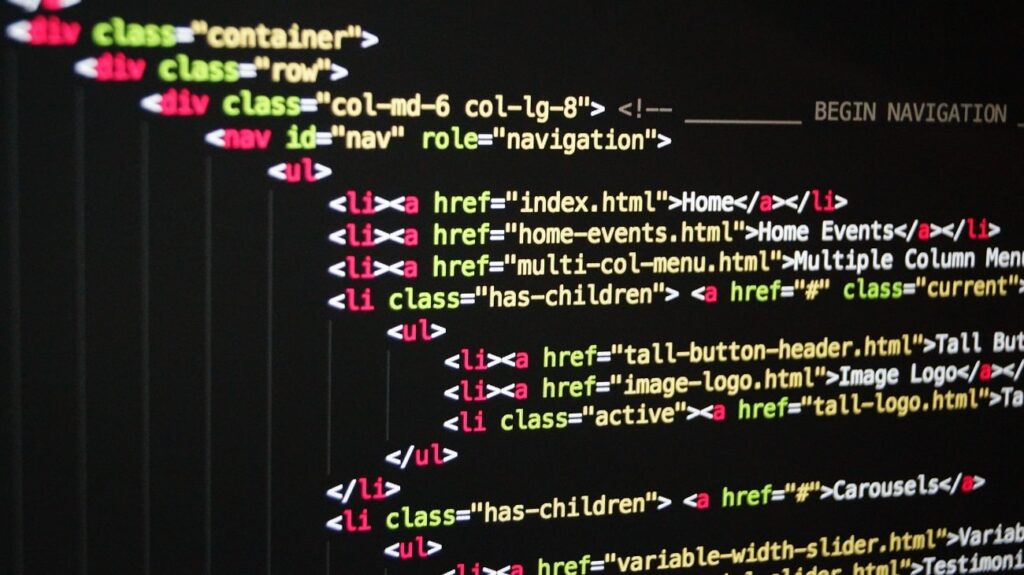Programming languages in web development